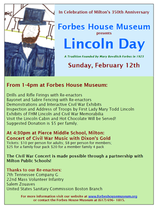 Lincoln Day Poster
